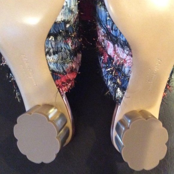 Salvatore Ferragamo LIVORNO  B MULES SANDALS - Picture 6 of 7